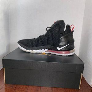 LeBron 18 'Black University Red'